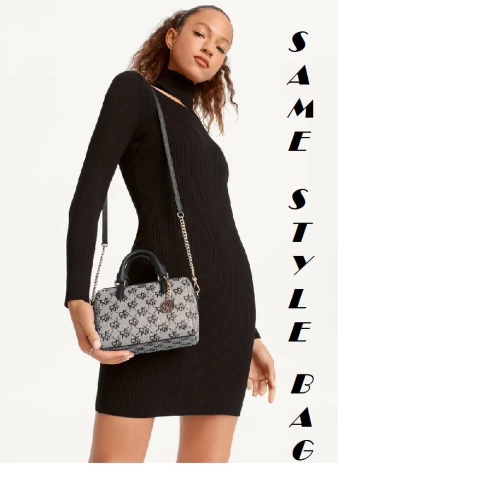 DKNY Bryant Crossbody  Zippered Duffle Bag